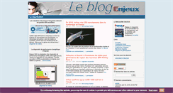 Desktop Screenshot of enjeux.org