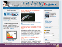 Tablet Screenshot of enjeux.org